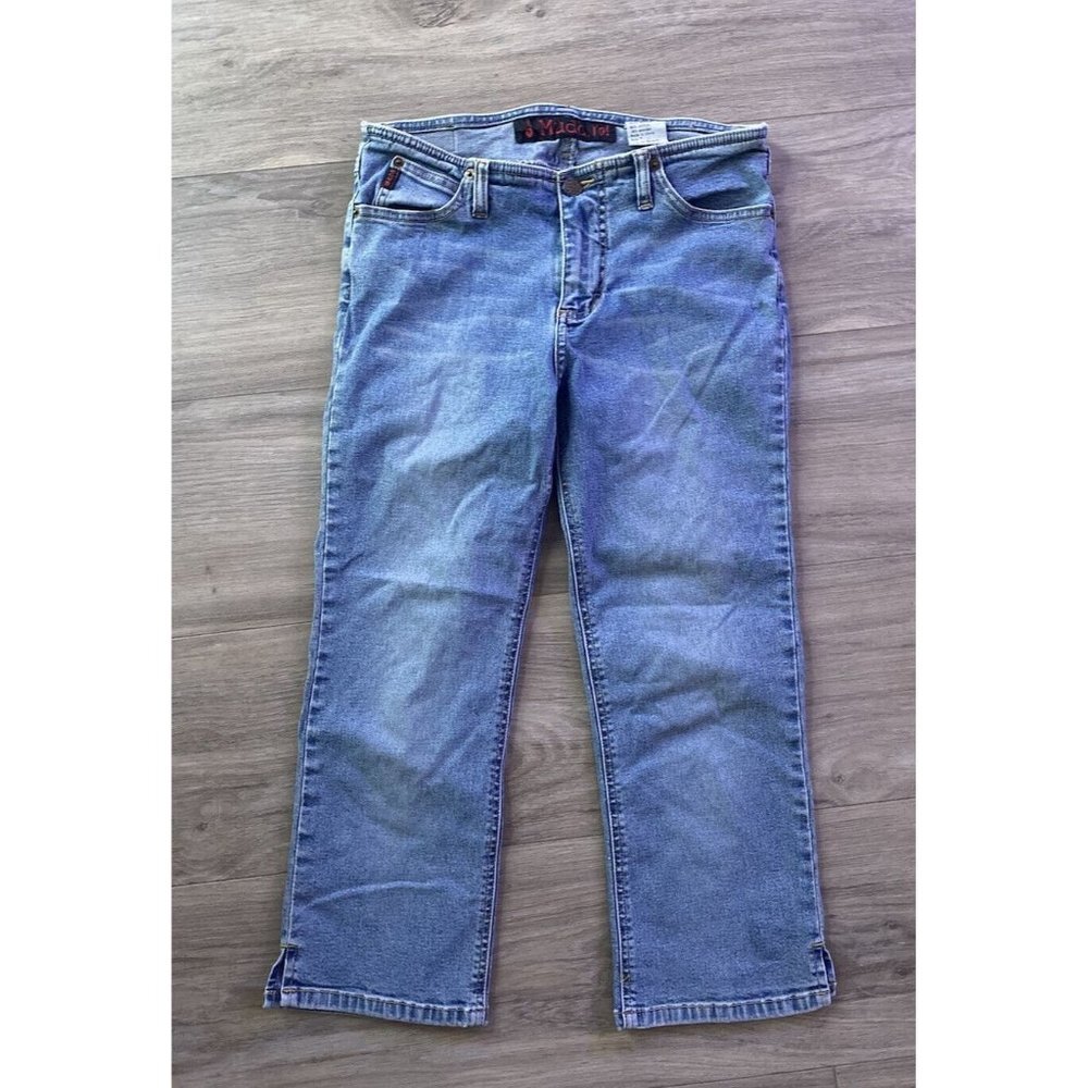 Mudd  Jeans  SIZE 7 Blue Jeans Denim WOMENS Y2K Capris Stretch